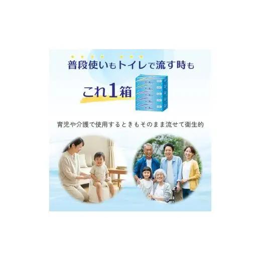 エルモア 水に流せるティシュー 20箱 5個×4パック ティッシュ ティッシュペーパー ボックスティッシュ 日用品 消耗品 備蓄 防災 愛媛県 四国中央市