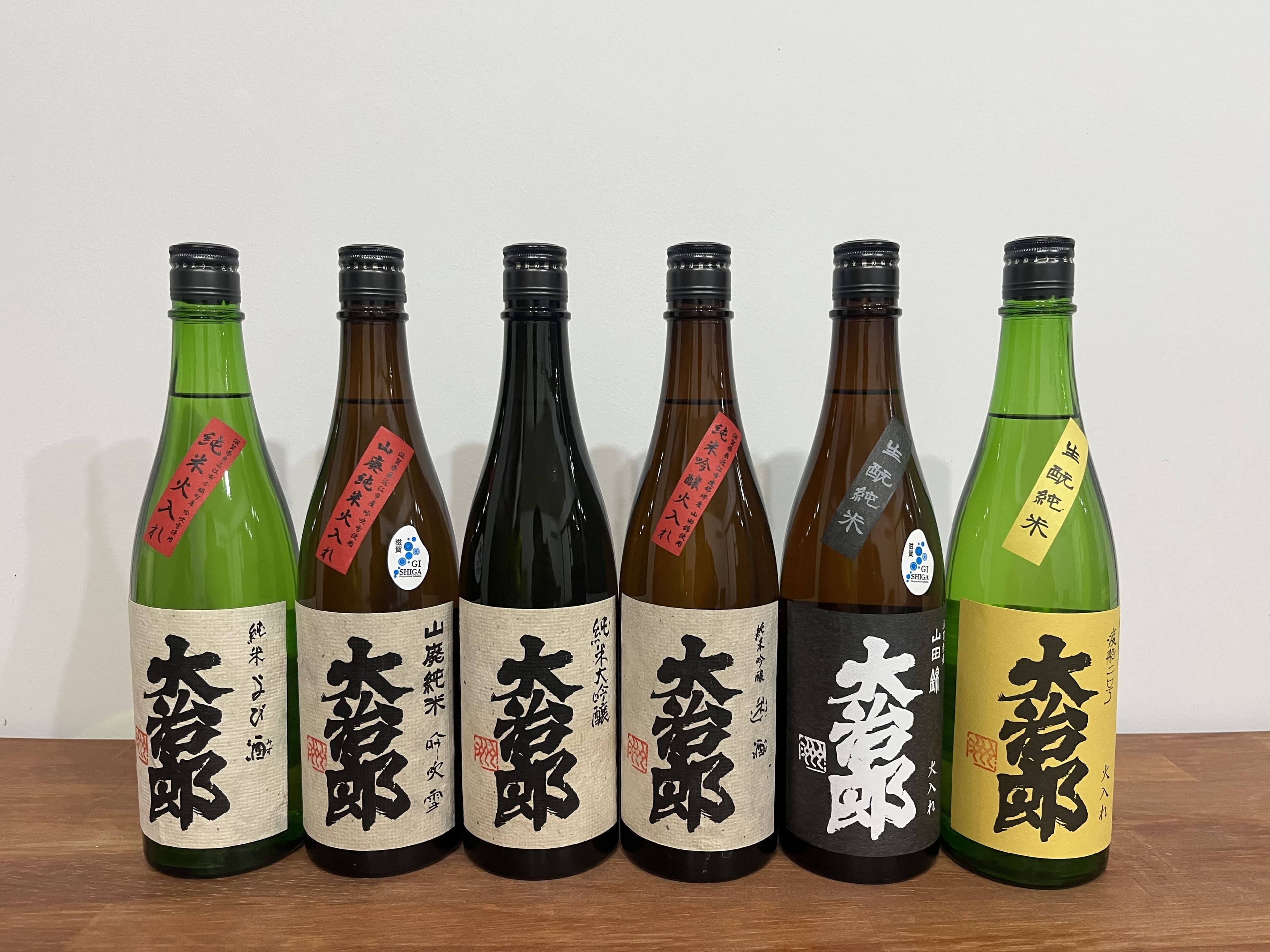 【ふるさと納税】「大治郎」飲み比べ（720ml×6本）日本酒 純米酒 E30 プレゼント 女子会 お酒 宅飲み 旨口 ギフト プチ贅沢 楽天 返礼品 寄付 お歳暮 お祝い 贈り物 故郷納税 東近江 畑酒造有限会社