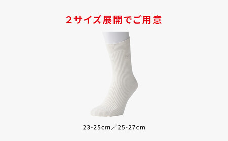 【23cm-25cm ネイビー】ReDリカバリーソックス靴下 血行促進 バイタルテック 健康増進機器