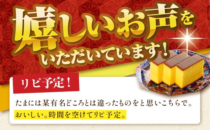 【12回定期便】【濃厚で上品な甘み】和三盆糖「長崎五三焼かすてら」2.0号 （職人手焼・底ザラメ） / かすてら カステラ 五三焼 スイーツ 菓子 / 南島原市 / 須崎屋 [SCA009]