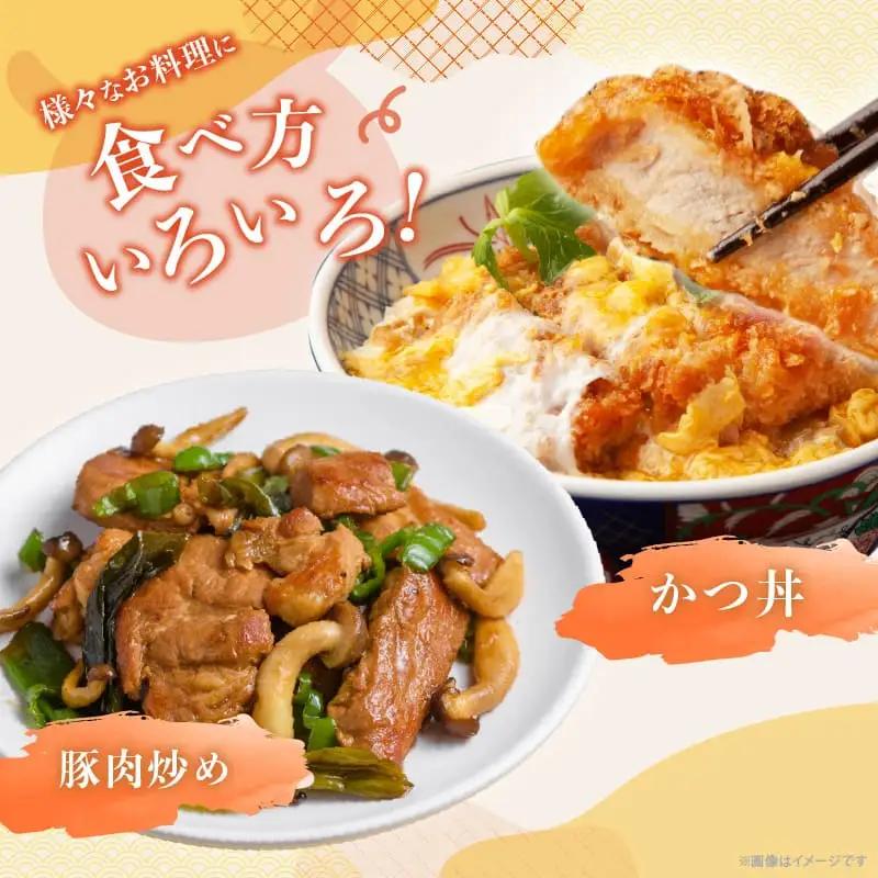≪宮崎ブランドポーク≫ロース(トンテキ・とんかつ用)計2kg 肉 豚 豚肉 国産_T023-0135