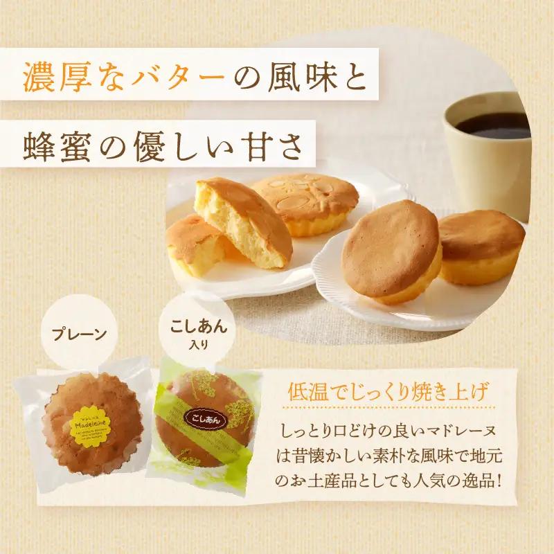 【2週間以内発送】老舗菓子舗のマドレーヌ2種セット(合計10個) 焼き菓子 スイーツ 詰め合わせ 洋菓子_T035-0065