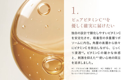 【12ヶ月定期便】【Lypo-C SKINBEAUTY】PURE VC ファースト グロウエッセンス（28包） 2箱