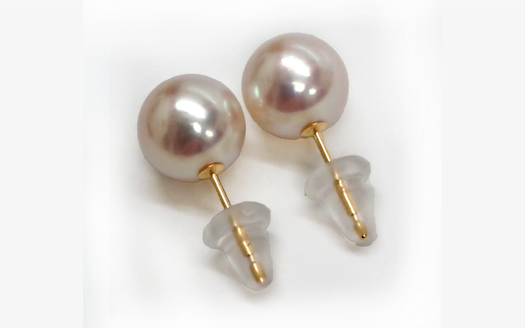 597 アコヤ真珠K18ピアス8.0mmup ピアス 真珠ピアス パールピアス パール 真珠 K18 ゴールド 18金 アコヤ真珠 あこや真珠 アコヤパール 8mm 8mmup フォーマル シンプル 