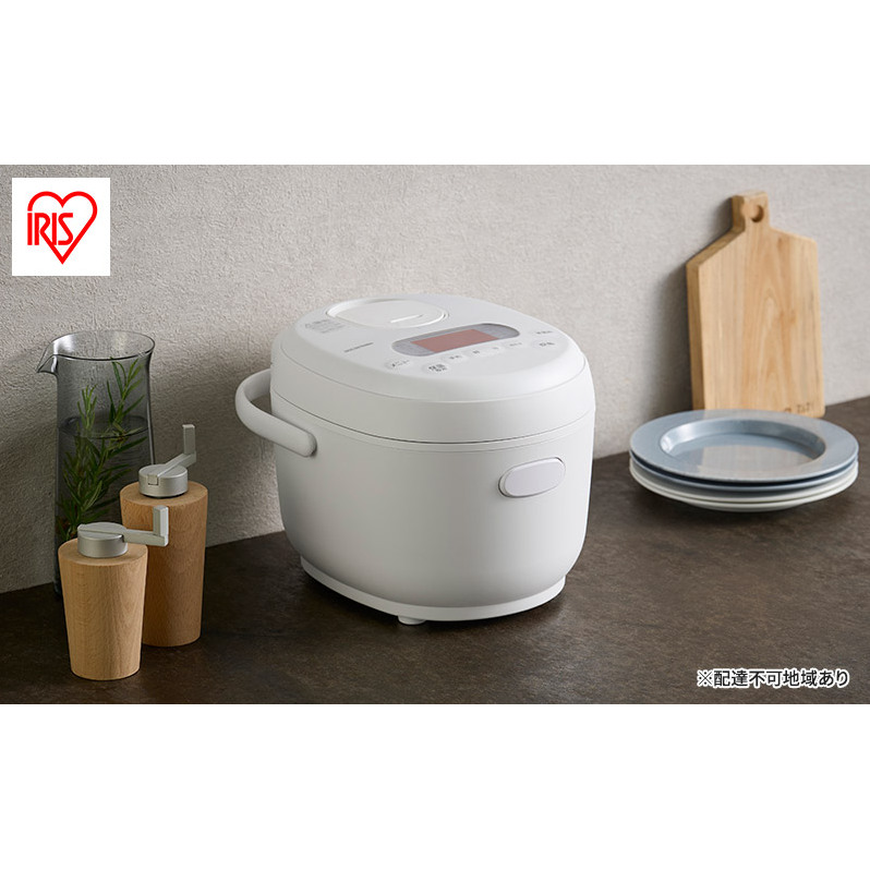 炊飯器 3合 アイリスオーヤマ ジャー RC-MDA30-W ホワイト マイコン 炊飯ジャー 銘柄炊き 炊き分け エコ 節電  新生活 一人暮らし 生活応援