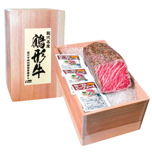 【Amazon特別価格】国産 鶴形牛 ローストビーフ ブロック 600g A4ランク A5ランク 牛肉 牛 肉 お肉 モモ もも肉 ブロック肉 塊肉 国産牛 国産牛肉 和牛 黒毛和牛 加工品 加工肉 秋田 秋田県 能代市