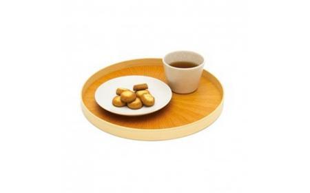 Round Rays Tray S　ケヤキ Zelkowa