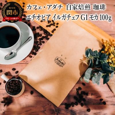 ふるさと納税 関市 エチオピア イルガチェフ  モカ 100g (約10杯分) カフェ・アダチBN-088