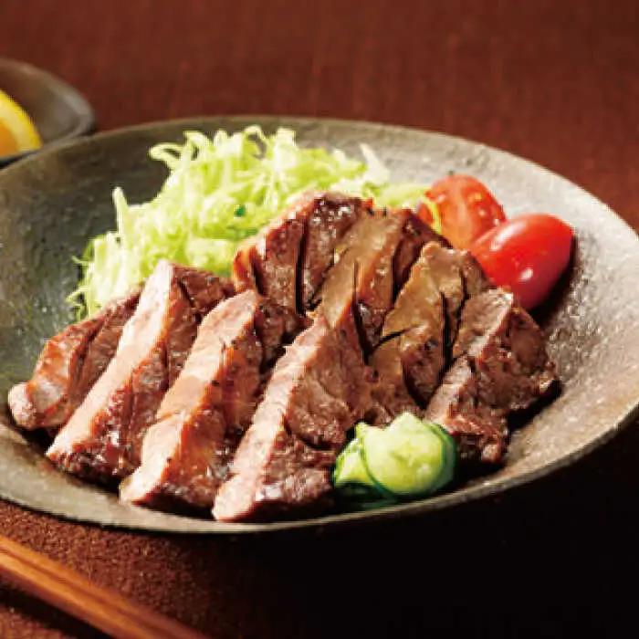 牛タン特製ガーリックオイル漬け 600g / 佐賀県 / マキハラ [41AOCS036]