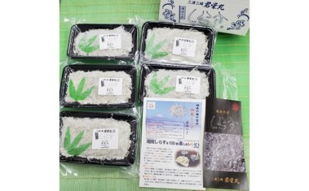しらす漁師直売！「湘南釜揚げしらすセット」A M050-001 魚 冷凍