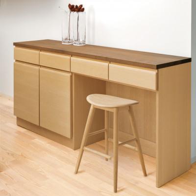 ふるさと納税 高山市 【KASHIWA】ハイスツール　飛騨の家具　オーク材　板座 AM038 |  | 01