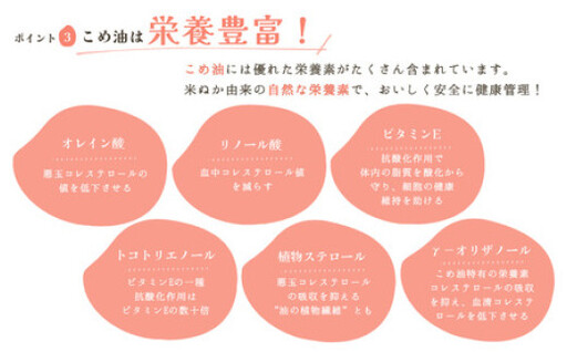 【国産】こめ油　500g×12本入り【ard819】