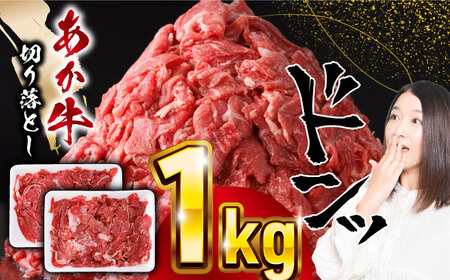 あか牛 切り落とし 計1kg 牛肉切り落とし 牛肉切り落とし 牛肉切り落とし 牛肉切り落とし 牛肉切り落とし [YBZ009]