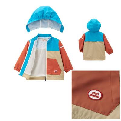 ふるさと納税 八尾市 (130cm)ミキハウス ウインドブレーカー(ダークブラウン)(P109) |  | 01