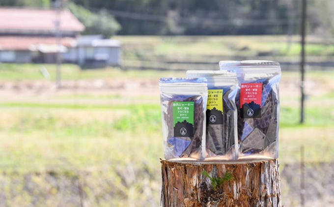 ペットフード クセになるおやつ 鹿肉ジャーキー 40g×1袋