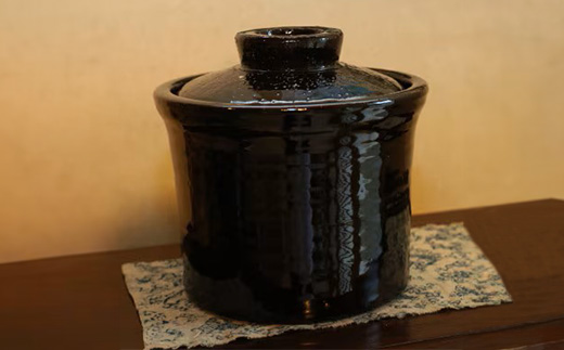 錦心窯　電子レンジ炊飯土鍋　2.0合炊き【1707139】