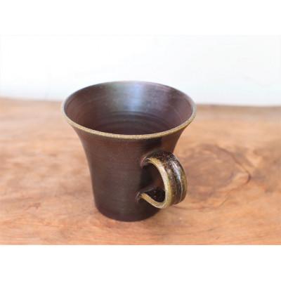 ふるさと納税 上島町 備前焼 コーヒーカップ(中)　c1-100 |  | 02