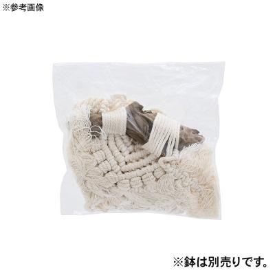 ふるさと納税 邑楽町 マクラメプランツハンガー 流木付き葉っぱモチーフコットンロープ|09_chm-d50101aa |  | 01