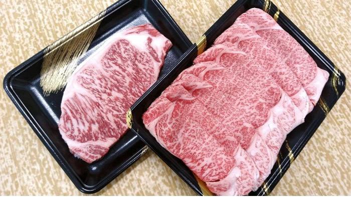 みなせ牛特選ステーキ＋味わい肩ロースセット【みなせミートセンター】[H1-1801]