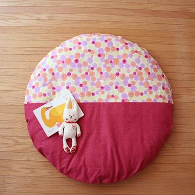 ふるさと納税 京都市 【洛中高岡屋】せんべい座ぶとん(しゃぼんはる&躑躅色) |  | 01