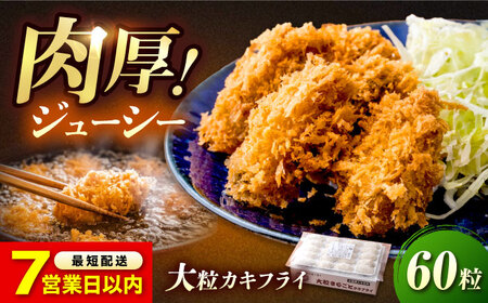 【スピード発送】冷凍 大粒 カキフライ 60粒 [BACG007]カキフライ
