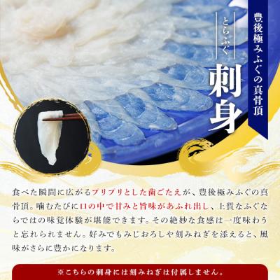 ふるさと納税 佐伯市 とらふぐ 刺身 セット (130g) |  | 03