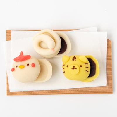 ふるさと納税 佐倉市 かわいくて美味しい!干支上生菓子　12個入り |  | 03