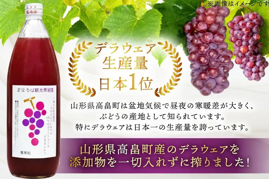 無添加 100% ぶどう ジュース 1L 2本 セット