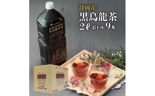【定期便6か月】 黒烏龍茶 2L × 9本 静岡県産 PET ボトル飲料 ペットボトル 黒ウーロン茶 烏龍茶 国産 ポリフェノール配合 いなば園 ウーロン茶 牧之原市 お茶 茶 水分補給 防災 備蓄 健康 飲み物 ソフトドリンク 飲料 定番 人気 おすすめ 送料無料 行事 レジャー 差し入れ おすそわけ 熱中症対策 長期保存 保管 ドリンク ケース 普段 日用品 日常 静岡県 牧之原市