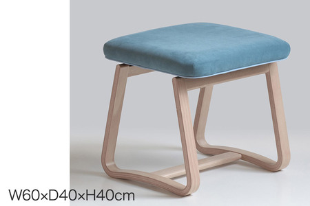 萩原製作所 Ottoman for Converge ブルー コンバージュ用 オットマン