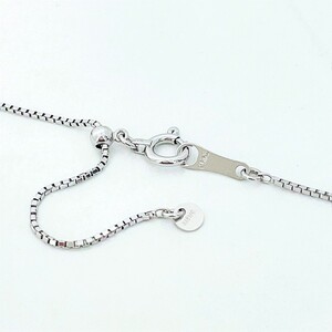 Deliciae K18WG スクエアモチーフ ペンダントネックレス ダイヤ2.0ct ZPN-225