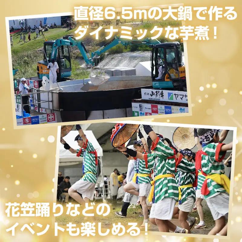 【2026年9月20日開催 PMラウンジ】日本一の芋煮会フェスティバル 贅沢プラン "IMONI LOUNGE"【大人1名様利用】 FY26-163
