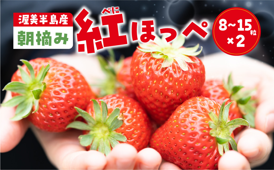 
            先行予約 紅ほっぺ 8～15粒 2シート
          