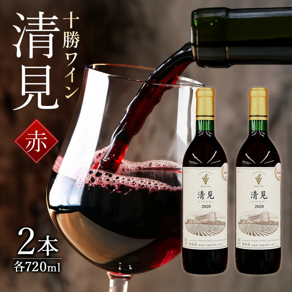 【ふるさと納税】清見 2本 北海道 ワイン 北海道ワイン 十勝ワイン 高級ワイン ビンテージ