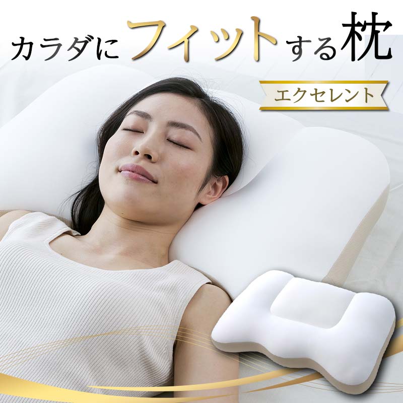 【ふるさと納税】 カラダにフィットする枕エクセレント F21E-272