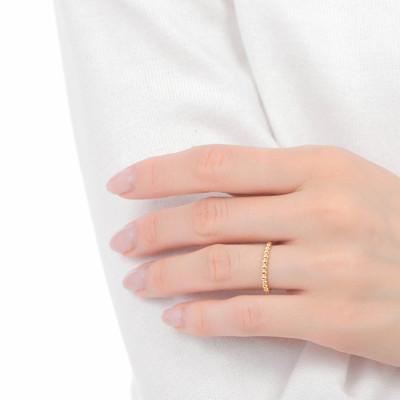 ふるさと納税 富士川町 K18 ボールデザインリング　R3999-Y #11 |  | 02