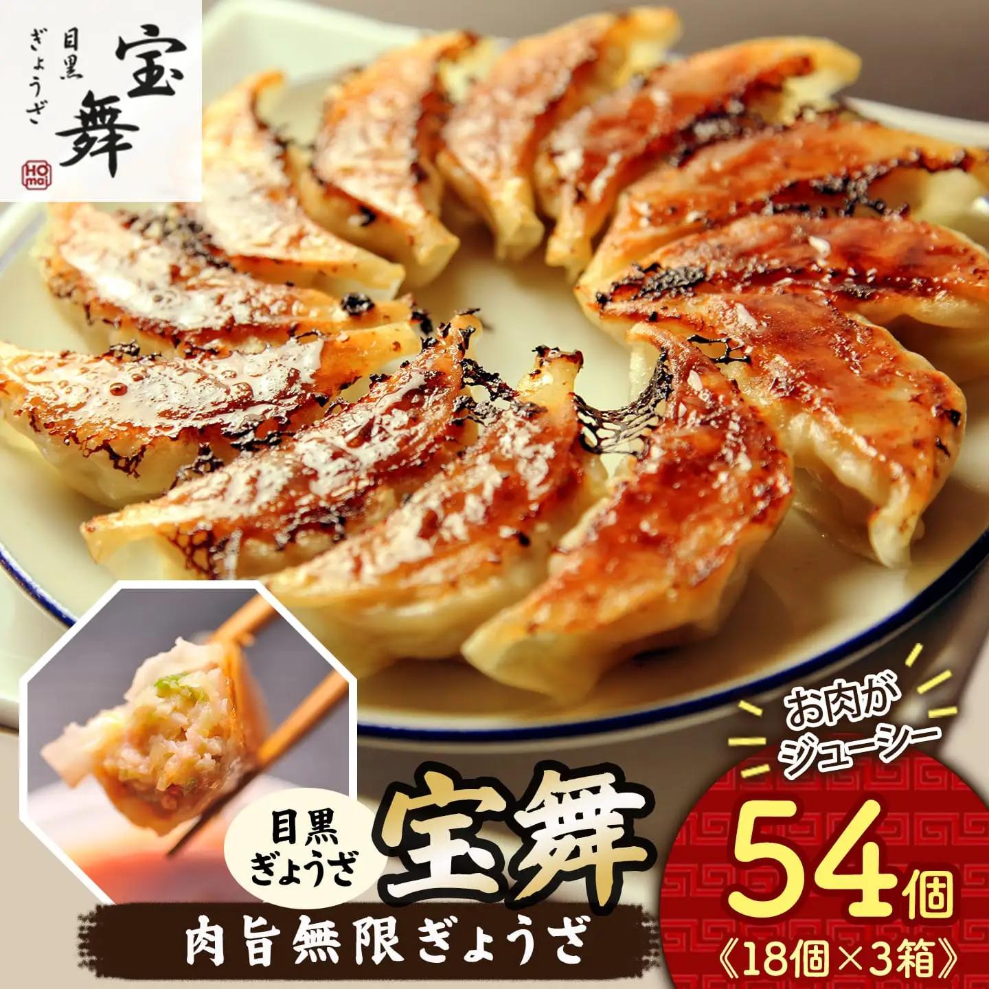 肉旨無限ぎょうざ 肉餃子 54個 餃子
