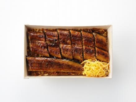 国産うなぎ　特上うなぎせいろむし弁当+鯉こく付き（２人前）_Cu203