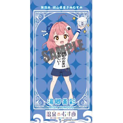 ふるさと納税 美作市 温泉むすめ湯郷美彩『岡山のお米は美味しいver』岡山県産きぬむすめ300g　3個パック