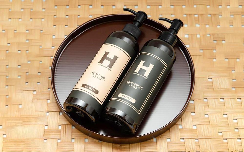 SHAMPOO 1899 KYOTO シャンプー・コンディショナー2本セット 各250ml｜京都 ヘアケア ブランド 人気セット [ ひさだアートインダストリー 老舗サロン 髪と肌に優しい洗いあがり 