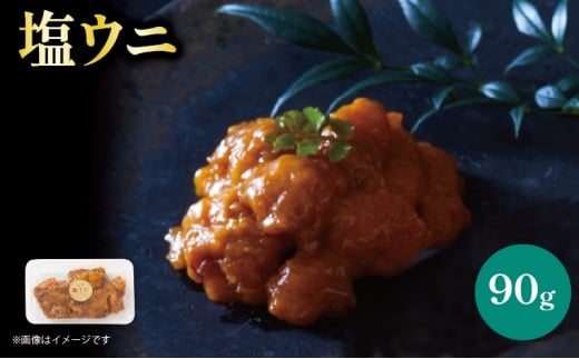 塩うに 90g うに ウニ 雲丹 寿司 Sea urchin ごはん 夕飯 おかず おつまみ 晩酌 米 丼 海産物 海鮮 魚介 魚介類 大船渡 三陸 岩手県 国産