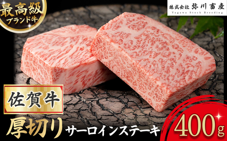 PE3 佐賀産和牛 “厚切り” サーロインステーキ 400g (200g×2枚) サーロイン ステーキ 国産牛 和牛 ブランド牛 牛肉 肉 高級 人気 おすすめ 佐賀県 太良町