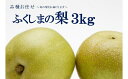 【ふるさと納税】No.2042ふくしまの梨　約3kg（幸水または豊水）《2025年8月下旬から9月下旬発送予定》梨 なし ナシ 果物 フルーツ お取り寄せ 福島 先行予約 産地直送 10000円以下