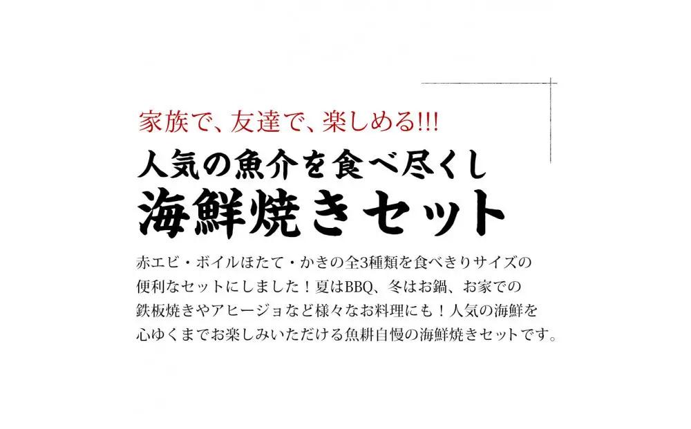 海鮮 バーベキュー セット 3種30品 BBQセット 海鮮セット 冷凍 帆立 エビ 牡蠣