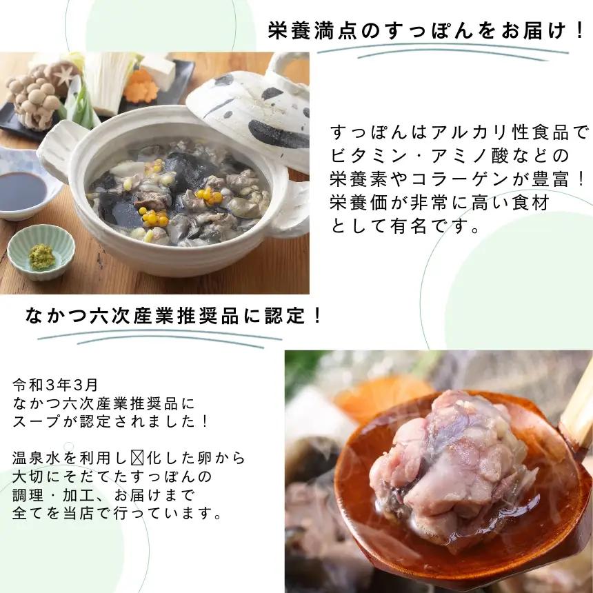 耶馬溪すっぽん鍋セット ( 2人前 ) スープ ・ つけだれ 付き | すっぽん 料理 コラーゲン エキス 肉 大分県 中津市