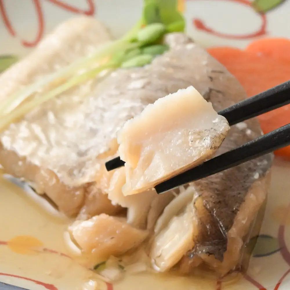 食品添加物無添加・減塩・小分け・骨取り！たら煮付け10切れ 冷凍 個包装 湯煎 レンジ調理