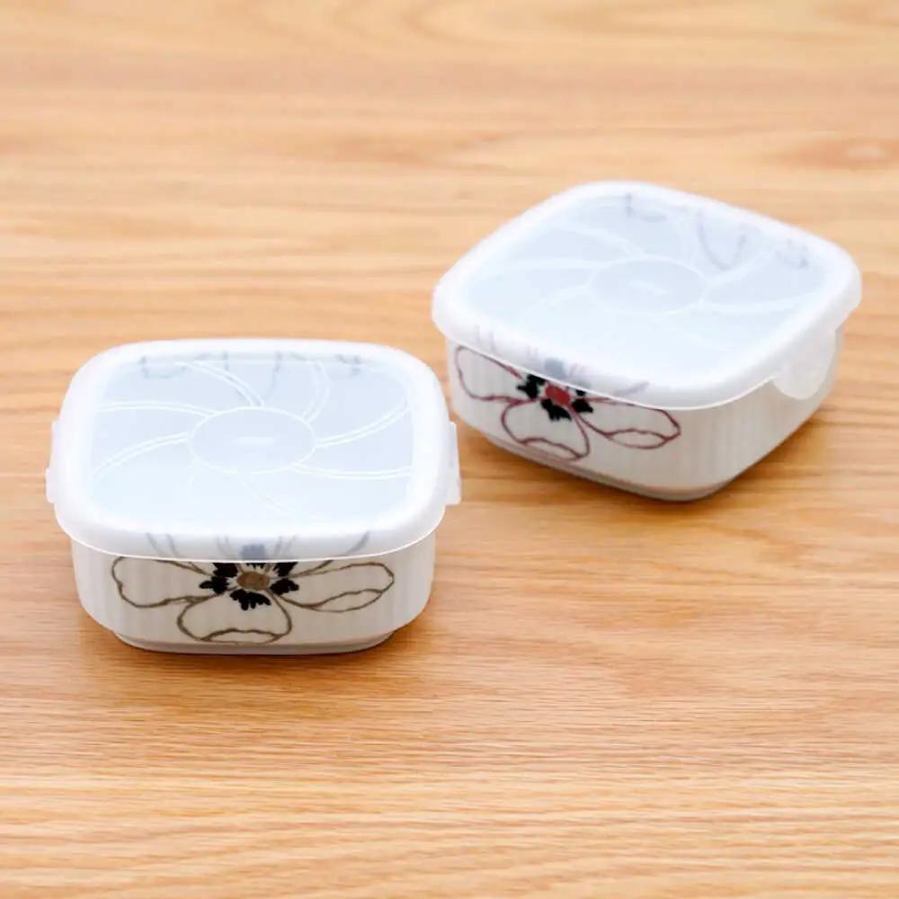 【波佐見焼】角パック アネモネ ペア2色セット【団陶器】[PB227]