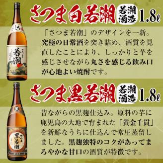 ＜入金確認後、2週間以内に発送！＞志布志焼酎「大きな志」若潮セット 1.8L×計4本 c2-011-2w