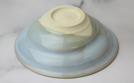 萩焼　鉢　淡蒼｜HGH00094