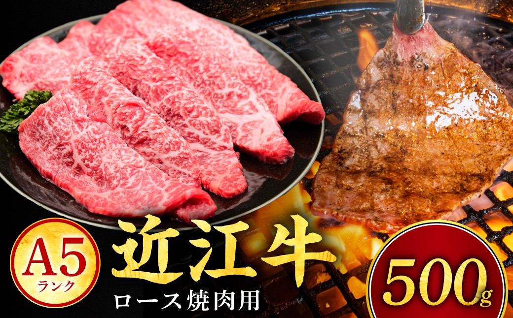 
                  近江牛ロース焼肉用 500g 常松商店 滋賀県 東近江市 C-D30 近江牛 焼肉 ロース 牛肉 A5 和牛 500g 国産 焼き肉 冷蔵 ギフト 霜降り
                